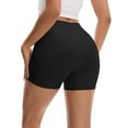 thumbnail image 3 of INSPIRE CHIC Women's High Waisted Seamless Shapewear Slip Shorts Shaping Boyshorts Panties Tummy Control Slimming Underwear S Black, 3 of 5