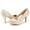 GOLD, variant on Generic Women's Classic Heel Dress Platform Versatile Low Stiletto Pumps Shoes
