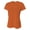 ATHLETIC ORANGE, variant on A4 Short Sleeve V-Neck Bird's Eye Mesh Tee