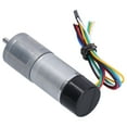DC Geared Motor with Encoder Speed Measuring Signal Feedback Smart Car