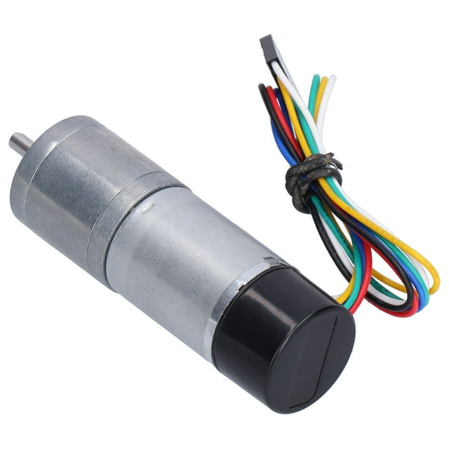 Motorreductor, Estable D Shift CW CCW Motores De Codificador De CC Ajustables Reducción De Engranajes Diámetro De 25 Mm Para Automóvil Inteligente Para Electrodomésticos Para