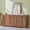 Oak, variant on LEFHDA 62.2" Buffet Cabinet with 4 Fluted & Arched Doors, Modern Sideboard with Storage for Dining Room, Living Room, Kitchen, Wood Credenza with Adjustable Shelves (Walnut Brown)