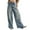 Black, variant on JJHGVB Jeans for Women Baggy Jeans Wide Leg Jeans For Women Drawsting Mid Waist Baggy Jeans Belted Wash Detai Trouser Jeans Barrel Jeans Women High Waisted Jeans Black L