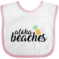 thumbnail image 3 of Inktastic Hawaiian Pineapple Aloha Beaches Boys or Girls Baby Bib, 3 of 4