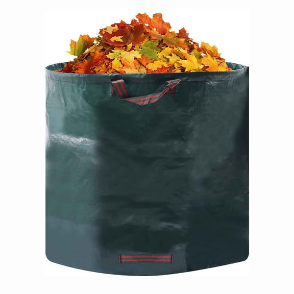 1 Pack Reusable Yard Waste Bags for Yard Garden Lawn to Loading Leaf Trash, Debris Stand Alone Container, for Yard Garden Lawn Outdoor Debris Leaves Grass Clippings80 Gal