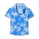 thumbnail image 2 of Odeerbi 6M-13Y Niños Camisa Hawaiana Verano Playa Camisas de Algodón Niños Blusa de Manga Corta Flor Tropical Camisa Estampada Ocio Tops, 2 of 9