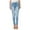 Blue, variant on Ketyyh-chn99 Jeans Women's Stretch Straight Pants Jeans Ladies Washed Jeans Blue,L