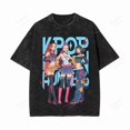 thumbnail image 1 of KPOP Demon Hunters Girl Squad Tee – Anime Pop Girl T- Shirt - Ivory - XL, 1 of 4