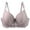 Khaki, variant on purcolt Minimizer Bra for Women - Plus Size Full Coverage Support Lace Bra with Underwire for Large Bust (Pink, 110D)
