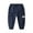 Navy, variant on Wancir Unisex Baby Newborn to Toddler Cotton Long Pants Shorts Gift