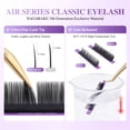 thumbnail image 3 of NAGARAKU Fifth Generation Air Series Classic Individual Eyelash Extension0.07C14, 3 of 9
