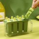 thumbnail image 4 of Molde para hacer helados con película, forma triangular de 8 rejillas, fácil de liberar, material PS apto para uso alimentario, resistente a olores, bandeja de congelación duradera para bolas de hiel, 4 of 5