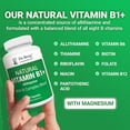 thumbnail image 6 of Dr. Berg Natural Vitamin B1 + with B Complex Blend - Allithiamine Vitamin B1, 60 Capsules, 6 of 9