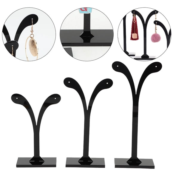 Hanging Holder, Durable Earring Holder Earring Display Stand Bracelet Shelf, For Jewelry Stores Boutiques