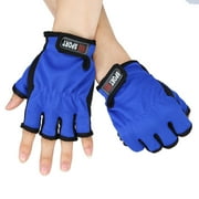 ViLaViDe the towel Fingerless Exposed Men&Women Breathable Glove Anti Slip 5 Cut Glove