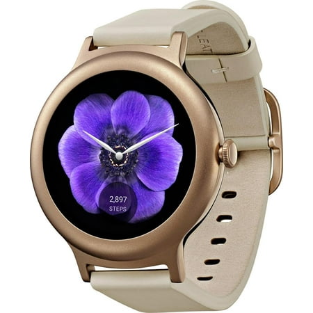 Refurbished LG LGW270.AUSAPG Watch Style Smartwatch with Android Wear 2.0, Rose Gold