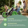 thumbnail image 3 of hauck Sirocco Racing Clutch Free Go Kart with Low Profile Rubber Tires, Green, 3 of 9