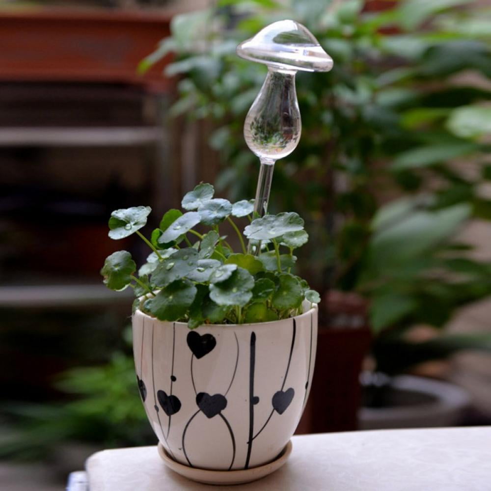 1/4pcs Aqua Watering Globes Decorative Hand-blown Self PVC Bulbs Pot Plant UK 