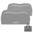 thumbnail image 1 of Fundas para neumáticos RVMATE para ruedas de doble eje, 27 a 30 cm, impermeables, color gris, 1 of 9