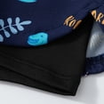 thumbnail image 6 of Boys Swim Trunks with Boxer Brief Liner Compression Swimming Shorts Stretchy UPF Quick Dry Swimsuit, 6 of 10