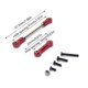 thumbnail image 5 of Bewildely 1 Juego de MINIQ coches de Control remoto varilla de engranaje de dirección resistente camión monstruo accesorios de coche vehículos Kits de construcción modelo Rojo, 5 of 5