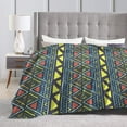 thumbnail image 6 of ZNDUO Retro Ethnic Pattern Throw Blanket, Lightweight Cozy Soft Throw Blanket for Couch, 80"x60" Throw Blankets for Bed, 6 of 8