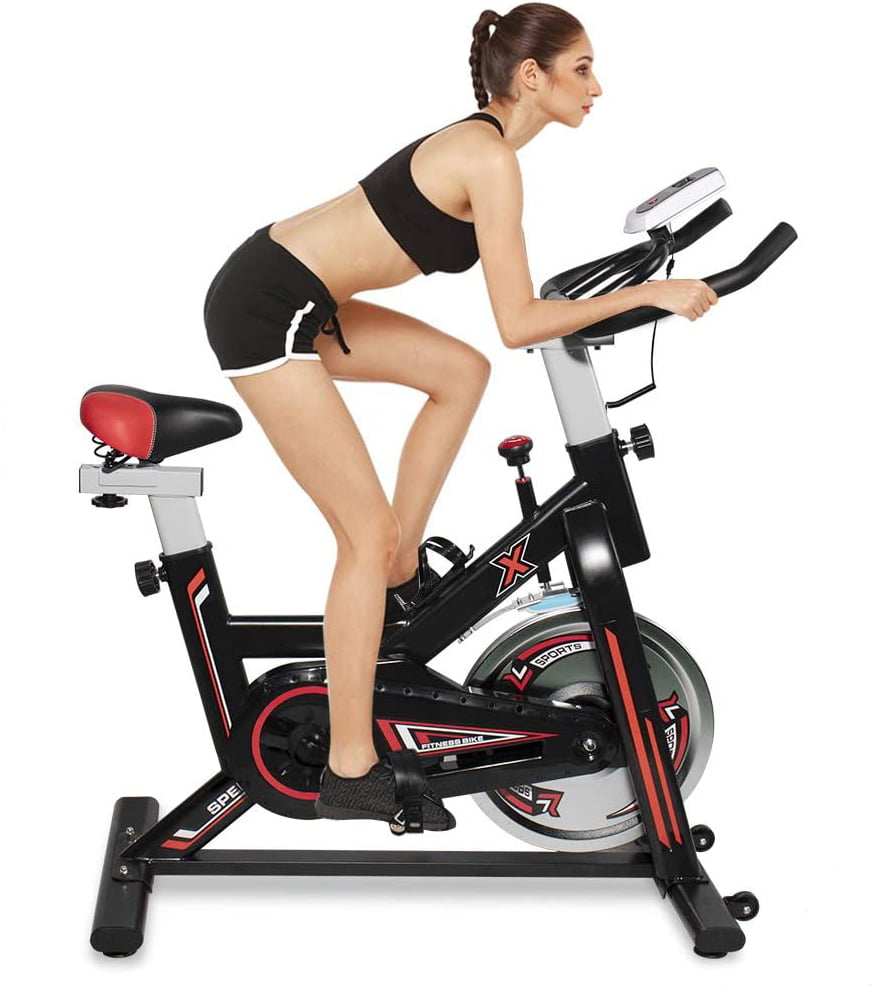 EVOLAND Indoor Cycling Heimtrainer Aerobic Studio Cycle Home Cardio verstellbar 