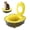 Yellow, variant on Cat Toilet Training Kit, Portable Cat Litter Box Flushable Design for Small and Medium Pets, Anti-Splash Easy Clean for Home, Apartment & Travel