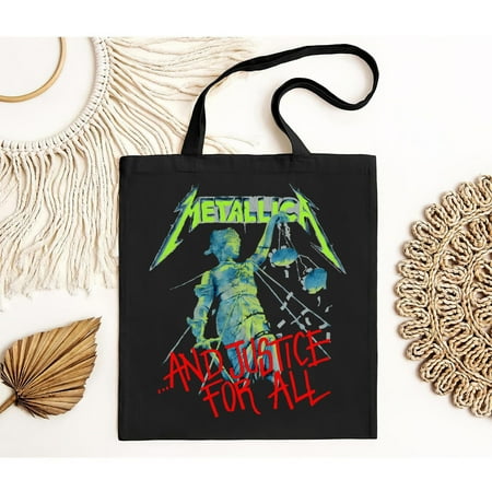 vintage 1988 Metallica And Justice For All Tour Bag Vintage Tote Bag-TH19490
