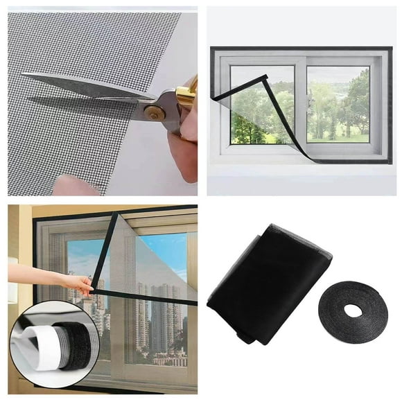 Catégorie de Produits Filet de Contrôle de Fenêtre 1 Rouleau de Ruban Adhésif DIY pour Solution de Filet et Barrière de Fenêtre