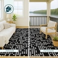 thumbnail image 4 of Addison Rugs Chantille Indoor/Outdoor Transitional Kids Black Machine Washable Rectangle Rug, 10' x 14', 4 of 8