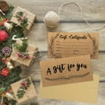 thumbnail image 7 of 24 Pcs Blank Gift Certificates Kraft Certificate Cards with 24 Pcs Envelopes for Business Salon Restaurants Spa Christmas Birthday, 3.5 x 7, 7 of 7