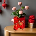 thumbnail image 4 of Caballo de peluche de juguete, caballo de peluche, muñeco de caballo ligero, adorable, para el hogar y la oficina. 8 pulgadas, 4 of 5