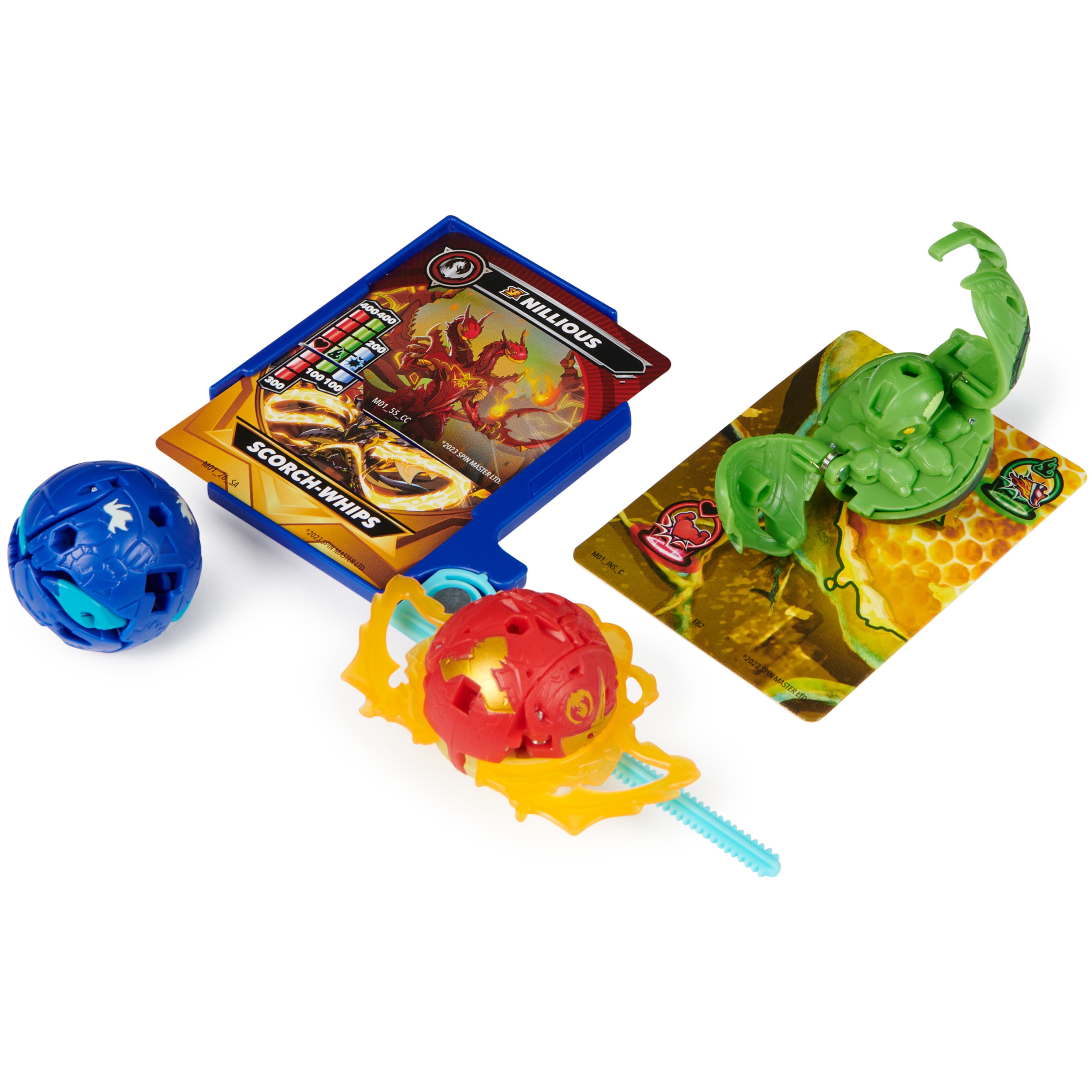 Bakugan 2023 Special Attack Nillious, Mantid, Bruiser, Octogan Trox  5-Figure Battle Pack Includes Online Roblox Game Code Spin Master - ToyWiz