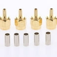 thumbnail image 4 of 3x Conector SMA piezas con de ado para adaptador RF RG316 RG174 Hugo Adaptador de enchufe macho SMA, 4 of 8