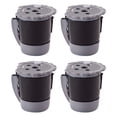 thumbnail image 1 of 4 Packs of Reusable Coffee Filters Compatible with Single Cup Coffee Machines Filter Paper Free Friendly Coffee Filters Sturdy Handle Efficient Straining Food Filter Multi Purpose Use Food Strainer, 1 of 2