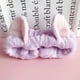 thumbnail image 5 of 4 diademas con orejas para mujer, lindo maquillaje, diadema de gato de felpa, estiramiento suave, 5 of 5
