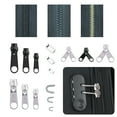 thumbnail image 4 of Complete Zipper Repair Tool Kit Black and Silver Sliders, For Clothing, Bags, Tents, Coats, Jeans, 85Pcs, 4 of 4