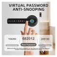 thumbnail image 4 of Fingerprint Door Handle Lock/Smart Knob/Biometric Lock with Passcode Keyless/APP Remote Control ,Easy to Operate, 4 of 5