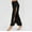 Black, variant on FUNUONY Women's Yoga Harem Pants Side Slit Joggers Active Workout Sweatpants Beach Cover-Up Pants High Slit Harem Pants Women Hippie Harem Pants Trousers Color Yoga High Split Leisure Stretch Pants R