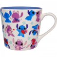thumbnail image 1 of 15 oz Lilo & Stitch Angel & Stitch Dancing Ceramic Mug, 1 of 1