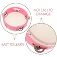 thumbnail image 4 of CIMAXIC Party Musical Tambourine Percussion Musical Instrument Party Instrument Percussion Tambourine Tambourine Drum Handheld Tambourine Children Hand Drum (S),5.91"X5.91"X1.77", 4 of 5