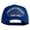 Royal, variant on USS Los Angeles SSN 688 Blue Patched Solid Cotton Twill 5 panel Mesh Back Cap - Navy OSFM