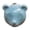Blue, variant on NFTIGB Ceramic Bear Door Knob Drawer Cupboard Wardrobe Furniture Pull Handle Hardware for Home Decor Kitchen Bathroom Cabinets with Screws Included (White, 1.50 in / 3.8 cm)