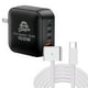 thumbnail image 1 of Mr. Gadgets Cargador 100w Compatible Con Magsafe 3 (2m) Pd 140w Magnético Trenzado Power Cube 100w Cargador Carga Ultra Rápida Pd Qc Gan, 4 Puertos, Compatible Con Macbook Air/ Pro M2 M3 M4, 1 of 7
