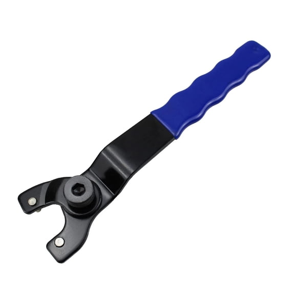 TAPDRA Adjustable Pin Spanner Wrench for Angle Bench Circular Miter Saws Heat Treated Tool Steel 0.5 to 1.25in Rubber Grip