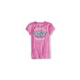 thumbnail image 1 of Aeropostale Girls Glitter PSNY División atlética. Camiseta Adornada, Rosa, 4, 1 of 1
