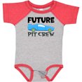 thumbnail image 3 of Inktastic Future Pit Crew Blue Race Car Boys or Girls Baby Bodysuit, 3 of 5