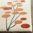thumbnail image 5 of SAFAVIEH Soho Cahal Floral Wool Area Rug, Beige/Orange, 2' x 3', 5 of 8