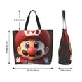thumbnail image 3 of Sigee Mario Ae for Large Capacity Shopping Bag with Inner Pocket, Women's Shoulder Bag Handbag, 3 of 8
